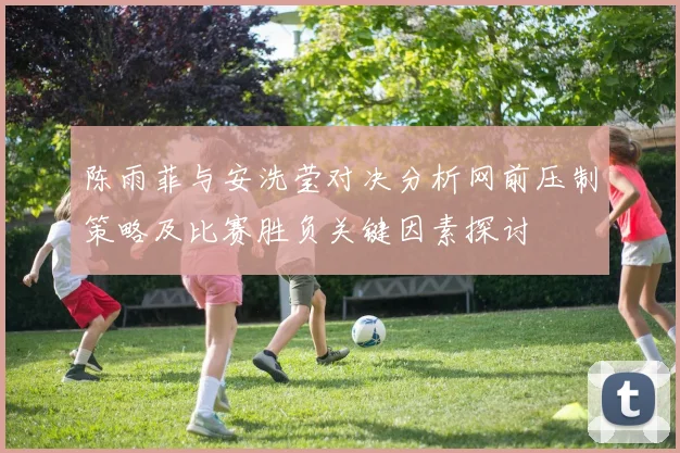 陈雨菲与安洗莹对决分析网前压制策略及比赛胜负关键因素探讨